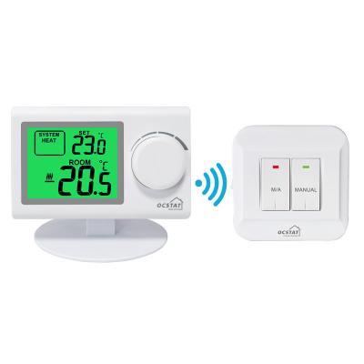 Chine Système sans fil de chauffage par le sol de série du thermostat OCSTAT ST2401RF de pièce de chambre à coucher à vendre