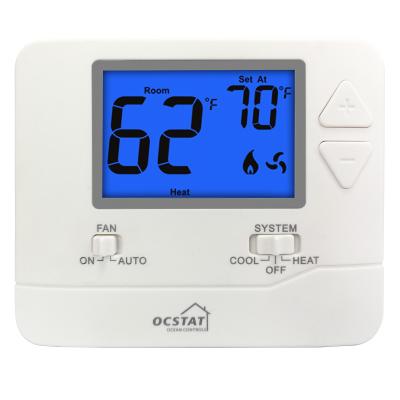 China Riseem Digital Hotelzimmer Thermostat Rechteck Form Für Küche / Wohnzimmer zu verkaufen