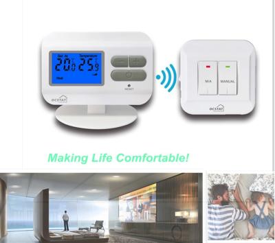 Chine Riseem électronique RF Thermostat de chauffage au sol non programmable avec batterie de taille 2*AAA à vendre