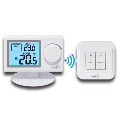 中国 HVACシステム/ガス ボイラーの正確さ±0.5°CのためのABS貝RF部屋のサーモスタット 販売のため