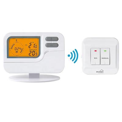 Chine Radio de chauffage à télécommande blanche de chauffage de thermostat sept jours de programmable à vendre