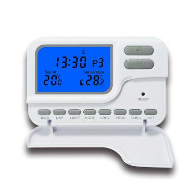 China Seven Day Programmable Digital ABS Thermostat Display Accuracy 0.5℃ for sale