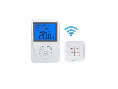 Cina Riseem 230V Wireless Digital HVAC RF Room Thermostat Temperature Controller per caldaie in vendita