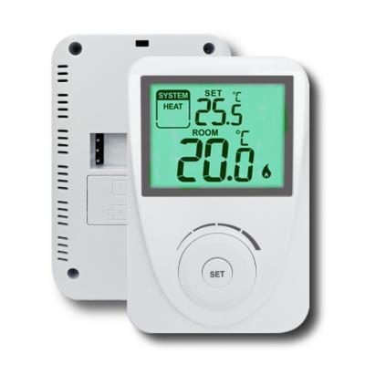 China Anti - Flammable ABS Non - Programmable Heating Thermostat For Boiler for sale