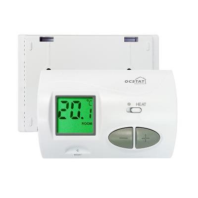 Chine Thermostat passionné de plancher de câble par relais blanc d'Omron pour la chambre à coucher d'intérieur à vendre