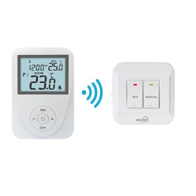 China Riseem 230V WiFi RF Wireless Programmable Room Thermostat For Boilers for sale