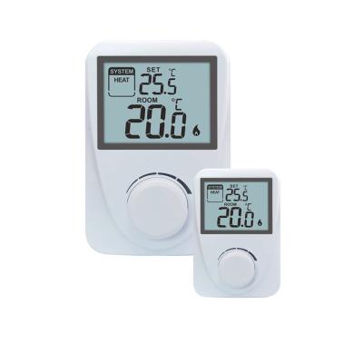 Chine Affichage LCD à 230 V Omron Relais Salle câblée Thermostat non programmable Pour chaudières à vendre