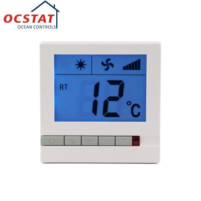 Chine thermostat non programmable d'unité de bobine de fan de PC de l'ABS 230V à vendre