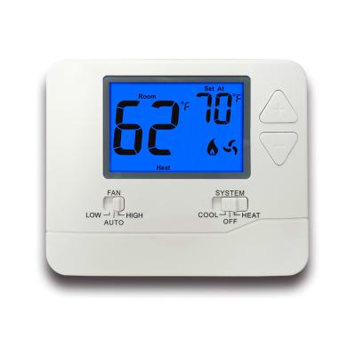 China 24V LCD Wired Air Conditioner PTAC Thermostat Non Programmable For Household for sale