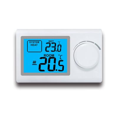 Chine Thermostat de chaufferie de contrôleur de la chaleur, écran de thermostat non programmable de Digital grand à vendre