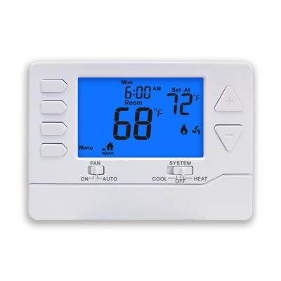 China Programmierbare Hitze 24V 1 1 kühler Thermostat für HVAC-System zu verkaufen