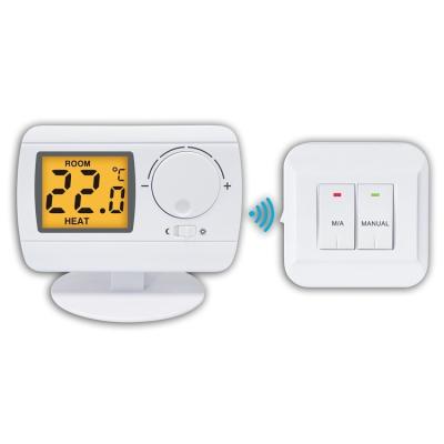 Cina Regolatore di temperatura bianco della caldaia a gas dell'ABS 220V Digital RF Room Thermostat in vendita