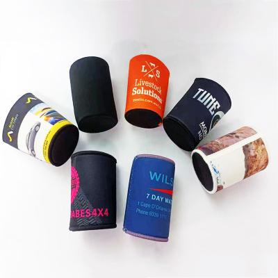 China /Stock New Arrival Custom Printed Waterproof Neoprene Box Cooler Drinks Beer Bottle Stubby Sleeve Holder for sale