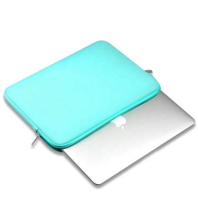 China New Arrival Wholesale Designer Neoprene Computer Waterproof Shockproof Laptop Sleeve 15.6 With Zipper for sale