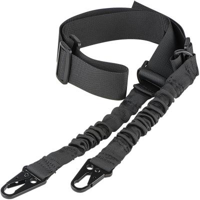 China Durable two point rifle sling with traditional length adjuster sling for sale