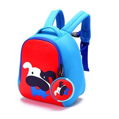 China Wholesale GPS Neoprene Kids Backpack Kids Cartoon School Bag For Kindergarten for sale