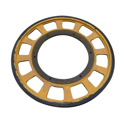 China Modern 587*30mm 10/12 Hole Escalator Drive Friction Wheel Rubber for sale