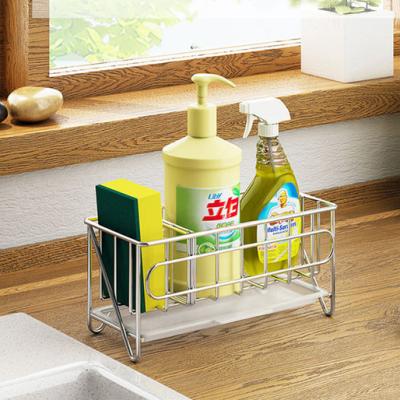 China Sustainable New Arrival 304 Stainless Steel Kitchen Organization Metal Storage Baskets For Kitchen And Bathroom for sale