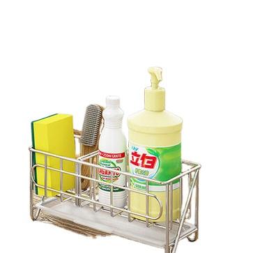 China Kitchen Sustainable Metal Shelf Water Filter Basket Multifunctional 304 Stainless Steel Drain Basket for sale