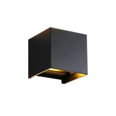 China New Style LED Industrial Black White Modern Waterproof Wall Light Outdoor Wall Lamp Outdoor Wall Lamps for sale