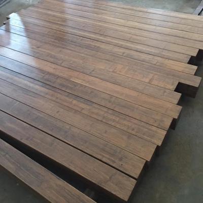 China Anti-rust 100% solid strandwoven bamboo beams for outdoor usage for sale