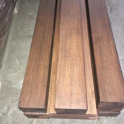 China Anti-mildew 100% solid strandwoven bamboo timbers for roofs and houses for sale