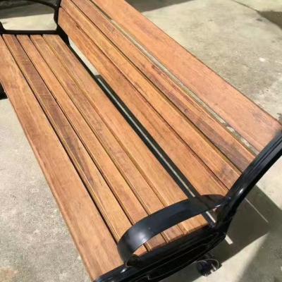 China Modern Outdoor Bamboo Bench for sale