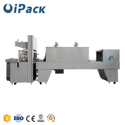 China Food Automatic Beverage Bottle Film Shrink Wrapping Machine for sale