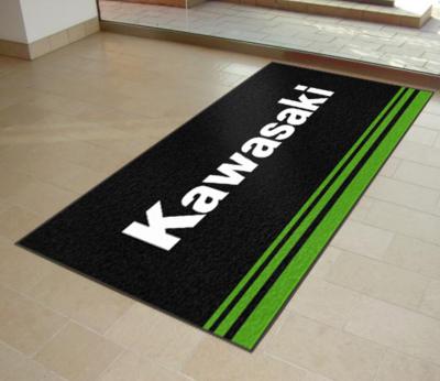 China Custom Washable Custom Printed Logo Floor Mat 100% Nylon Welcome Door Mat for sale