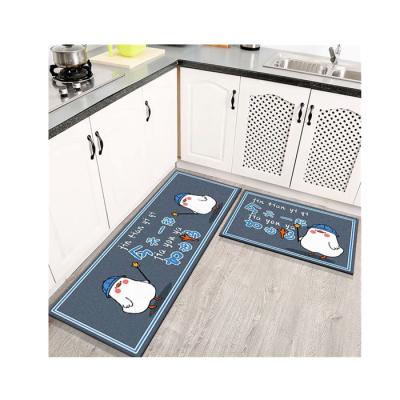 China 100% Nylon Non-Slip Decorative Non-Slip Kitchen Mats Kitchen Rugs and Blankets Sets for sale