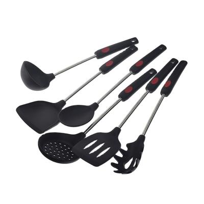 China Viable Custom Amazon Kitchen Hits Kitchen Tools Bpa Free Silicone Cookware Set for sale