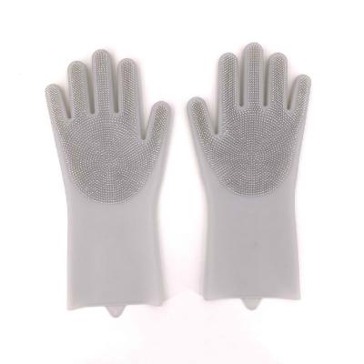 China Dish Washing Amazon Custom Hit Kitchen Tools Silicon Magic Gloves Cleaning Dishwashing for sale