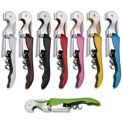 China Custom Stainless Steel Seahorse Seahorse Corkscrew Multifunction Portable Wine Opener Viable for sale