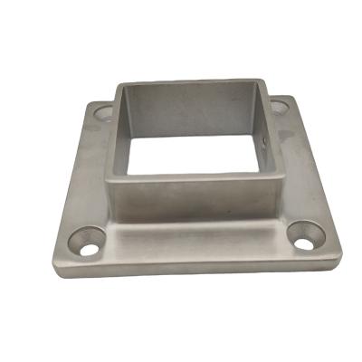 China Modern factory wholesale stainless steel square flange for sale