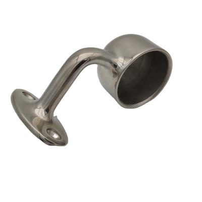 China Modern High Quality Service Stainless Steel Handrail 90 Degree End Post for sale