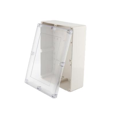 China Outdoor ABS Electronic Equipment Junction Box ip66 Transparent Waterproof Box ABS Outdoor Waterproof Box for sale