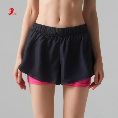 China QUICK DRY Back Pocket Elastic Waistband Zipper Custom Sport Shorts for sale