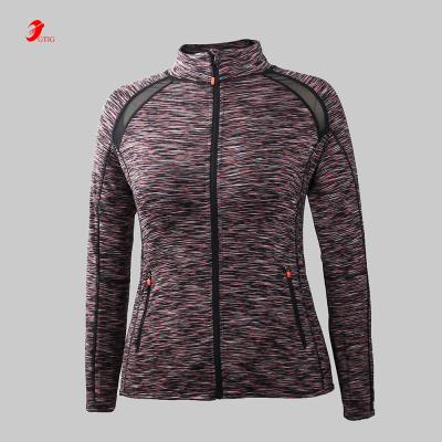 China Comfortable Breathable Women Yoga Long Sleeve Running Sport Jacket With Good Quality for sale