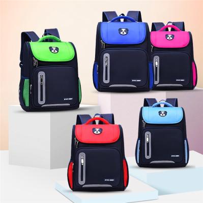 China Light Weight Cheap Canvas School Bag Cartoon Cute Kid School Backpack Bag for sale