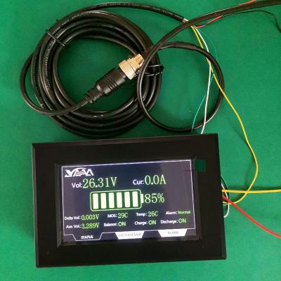 China JK Smart BMS Accessory LCD Touch Screen LCD Display For jikong 130.5*83mm PCB Battery Management System for sale