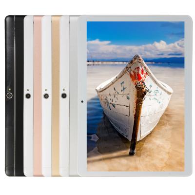 China Wholesale Cheap 3G Android tab10 core 10.1 inch education business gaming tablet pc with dual sim card good prices for sale