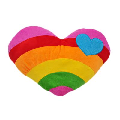 China Wholesale Heart Shaped Memory Valentine Plush Heart Pillow Gift Pillow Sublimation for sale