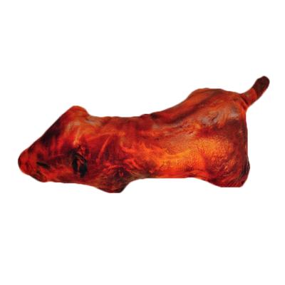 China 3D Roast Food OEM Plush Stuffed Pillow Anti-Static Shape Pillow Large Size Infant Pig Pillow for sale