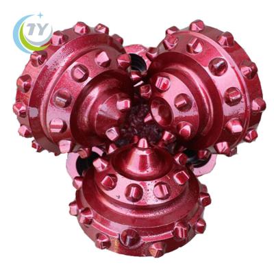 China energy & Insert Round Tooth Rock Roller Bit / Oil Mining Tricone Drilling Equipment For Water Well Drilling for sale