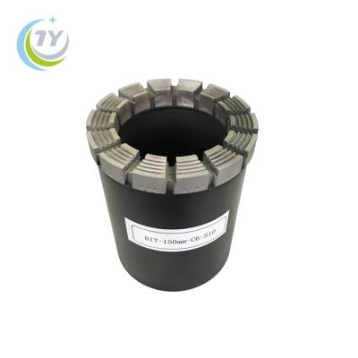 China Mining And Geological Size Impregnated Drilling 150mm Diamond Core Bits For Water Well Drilling for sale