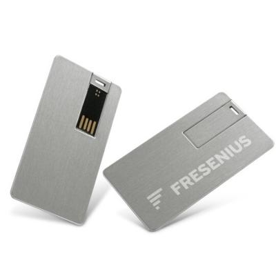 China For Promotional Or Gifts Customized Fake Metal 32 Gigabyte 128Gb Credit Card Usb, USB 2.0 Available Drive, OEM Metal Card USB Flash Drive Flash Drive card USB for sale