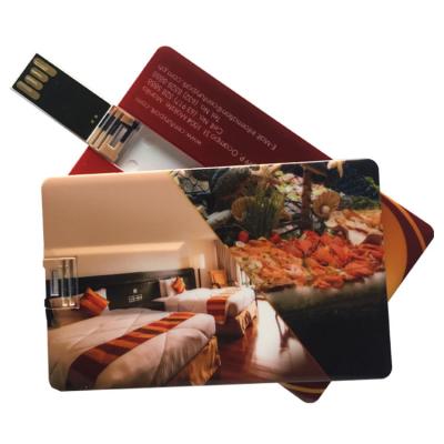 China Plastic wholesale credit card usb flash drive 64 with custom your logo 1 dollar usb flash drive for sale