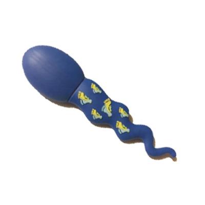 China New animal idea! Custom Sexy Sperm Shape Usb Flash Drive 4GB 8GB 16GB 32GB Pen Drives A Good Gift for sale