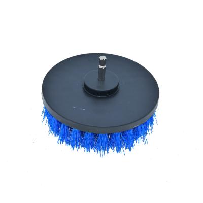 China Sofa 5 Inch Drill Brush Kitchen Bathroom Floor Cleaning Mat Rotating Electric Drill Cleaning Brush for sale