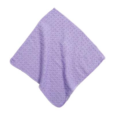 China Single Viable Waffle Hand Towel Absorbent Hanging Convenient Cleaning Towel For Bathroom Kitchen for sale